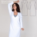 shkatulka sew.ru - V-neck Dress Veronica710 - height 161-167