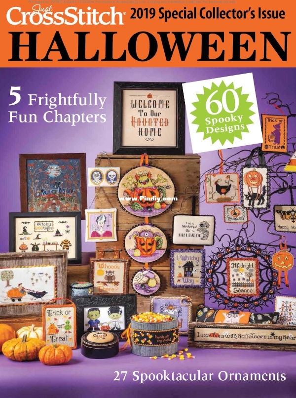 Just Cross Stitch JCS Halloween 2019Cross stitch Communication