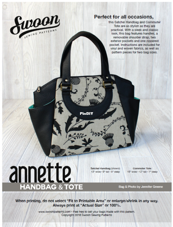 Annette bag pattern new arrivals