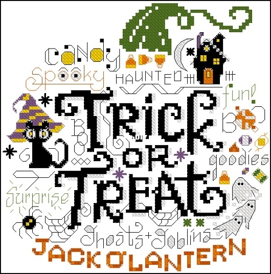 Haunted Fun by Ursula Michael from Just Cross Stitch Halloween 2021