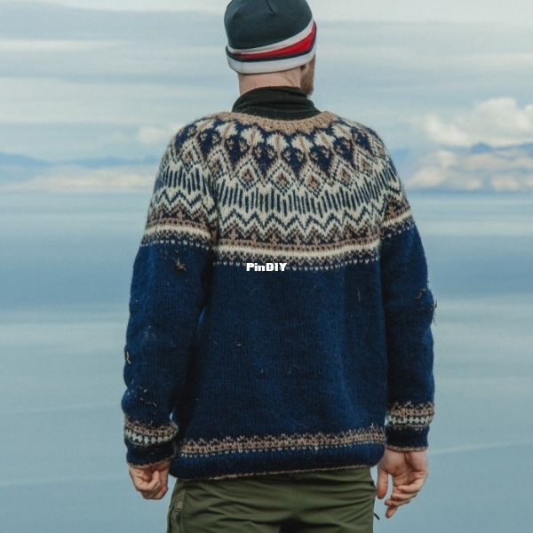 Starry night on sale pullover sweater