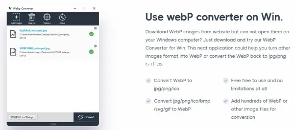 How to Convert WEBP Images to JPG, GIF, or PNG
