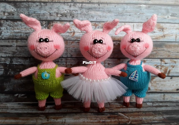 NUF-NUF , NAF-NAF AND NIF-FIFOCHKA Jelena03 Russian-Knitting and ...