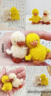 Mini Duckling from KnitByMaryNik