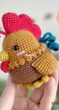 Erin May Crochet - Erin May - Andre the Rooster