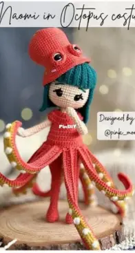 Pink Monster Kingdom - Auxi Gallegos - Naomi in Octopus Costume