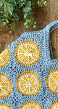Cozy Dome Crafts - Charly Seyler - Citrus Tote Bag