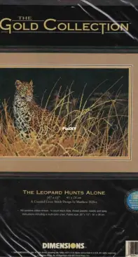 Dimensions - The Gold Collection 3894 The Leopard Hunts Alone