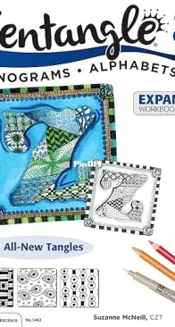 Zentangle 8 -  Monograms * Alphabets - Expanded Workbook Edition - Suzanne McNeill