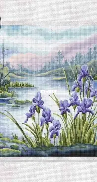 Swamp Irises - Eva Stitch & Morra Marran
