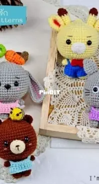 Yui Crochet Doll - Cute Animal Crochet Patterns - Thai