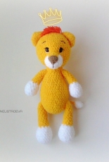 Darya Neustroeva - Crochet baby lion amigurumi pattern - Translated - Free