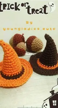 Young Ladies Cute - Monica Young - Witch Hat - Free
