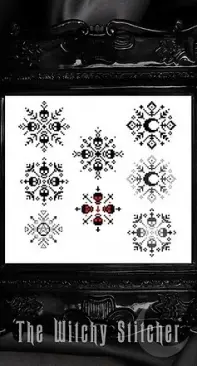 Witchy Stitcher - Gothic Snowflake Set