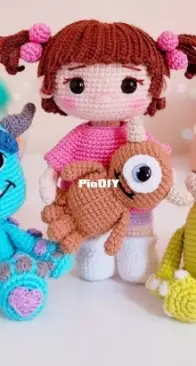 Kalu Crochet - Andry Pinzon - Monster Inc - Spanish