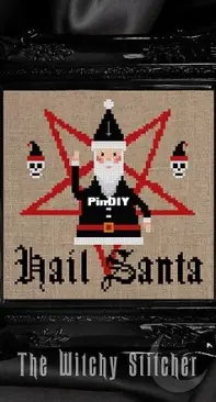 Witchy Stitcher - Hail Santa