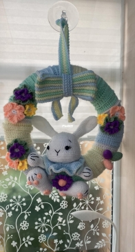 My Easter wreath cover
