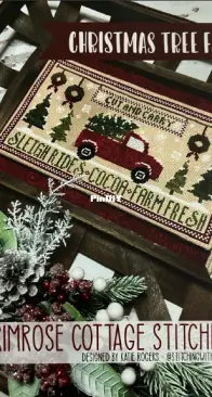 Primrose Cottage Stitches - Christmas Tree Farm by Katie Rogers