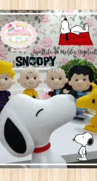 Sophie Candy Atelie - Snoopy - Portuguese