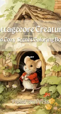 RMSilvana - Cottagecore Creatures Coloring Book