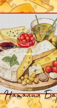 Cheese Platter by Natalia Barteneva