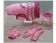 Willow RavenStorm - Lori‐Anne Ketola/Carr - Precious in Pink Adjustable Dog Harness - Free