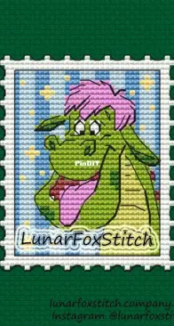 Lunar Fox Stitch - Pete's Dragon