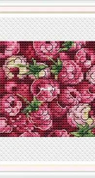 Sharova Stitch - Raspberries by Tatiana Sharova