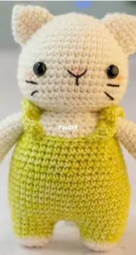 Meow knitting boutique - Meow amigurumi - Ahh Le - Jaine - Jen The Cat - Jen Le Chat - French
