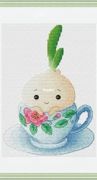 Malvinka Stitch - Tea Onion by Elena Israfilova