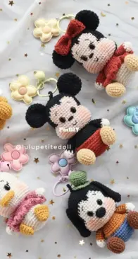 Lulu Petite Doll - Petite Balcony - Toshicraft - Alexander - Huong Chi - Huong Hoang - Bundle  Baby Mouse and Friends