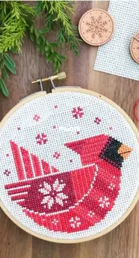Pigeon Coop design Festive cardinal