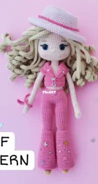 Amigurumi Land - Esra Erdurcan - Barbie Doll - Muñeca Barbie - Boneca Barbie - Poupée Barbie - English - Spanish - Portuguese - French