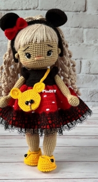 Crochet Bunny Design - Soni Toys - Irina Tarasova - Mollie Doll Outfit Set