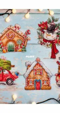 Letistitch L8055 Christmas toys XSD