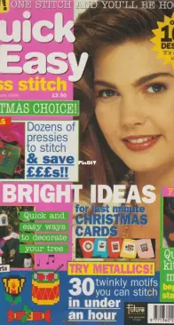 Quick and Easy Cross Stitch - Issue 3 - Christmas 1995