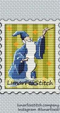 Lunar Fox Stitch - Merlin
