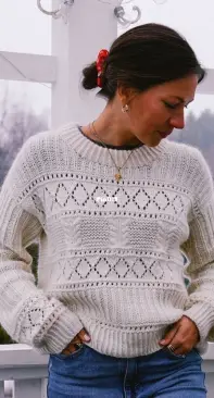 Salty Days Sweater by Veronika Lindberg - English