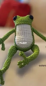 Color carnaval - Beautiful Leggy Froggy - Spanish