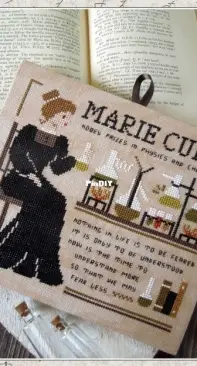 The Little Stitcher - Marie Curie by Laura Rimola