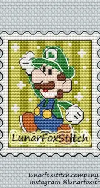 Lunar Fox Stitch - Luigi