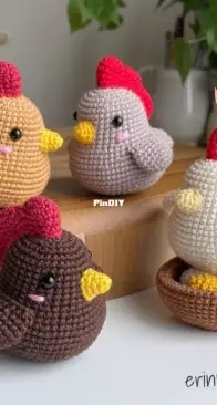 Erin May Crochet - Erin May - Olive the Chicken
