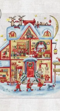 Santa's House by Eva Stitch and Morra Marran