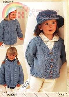 Hayfield  7130 Gorgeous Knits for Kids 5.jpg