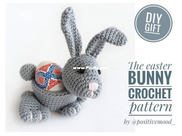PositiveMoodForYou - Natalia Tikhonchuk - The easy crochet pattern of Easter bunny.jpg
