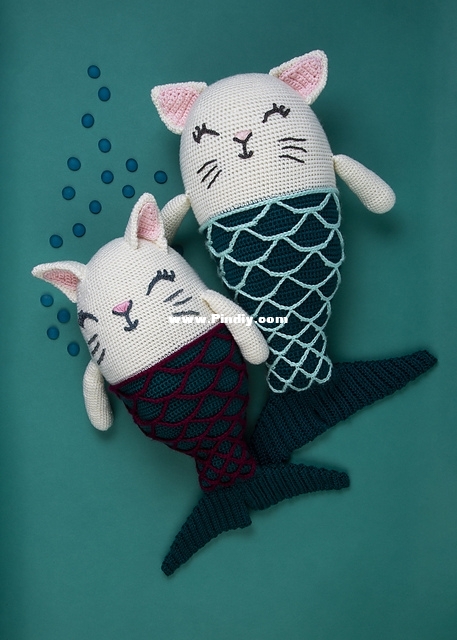 Catfish Purr-maid -  WeCrochet -  Brenda K. B. Anderson_2.jpg
