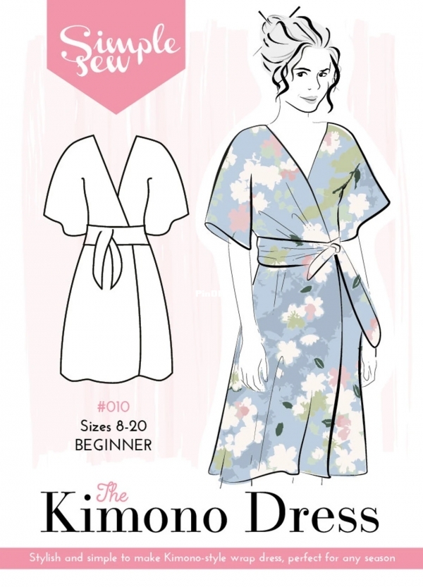 Kimono dress Simple sew cover