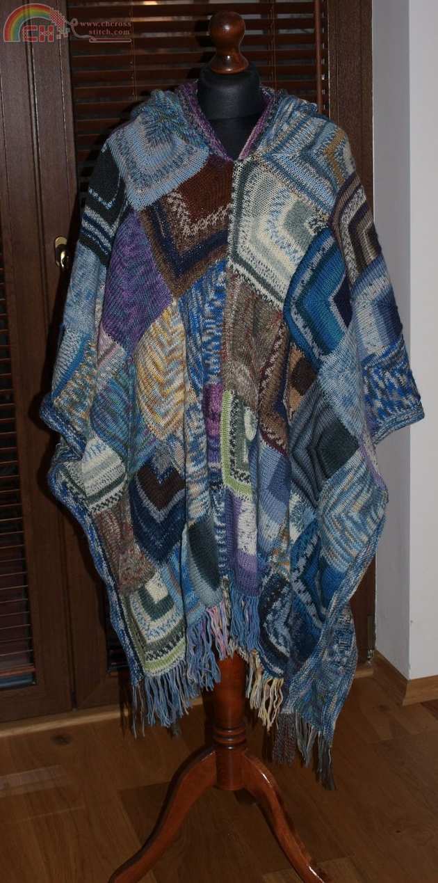 blanket or socks yarn  hooded poncho (1).JPG