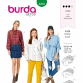 Burda 6427 - side tie T-shirt