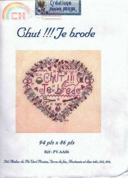 Annick Abrial - Chut !!! Je brode.jpg